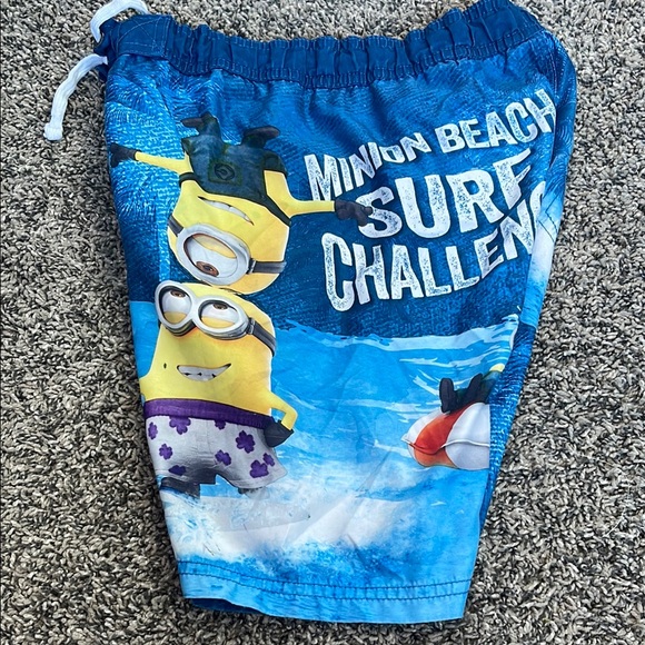 Minions Blue Kids Swim Shorts size 7 boys - Picture 15 of 16